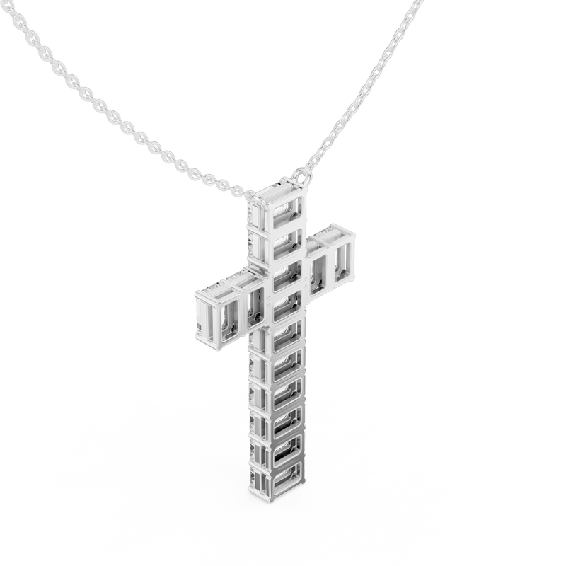 Pendant 9#10019P_31@7 - White Gold - Image