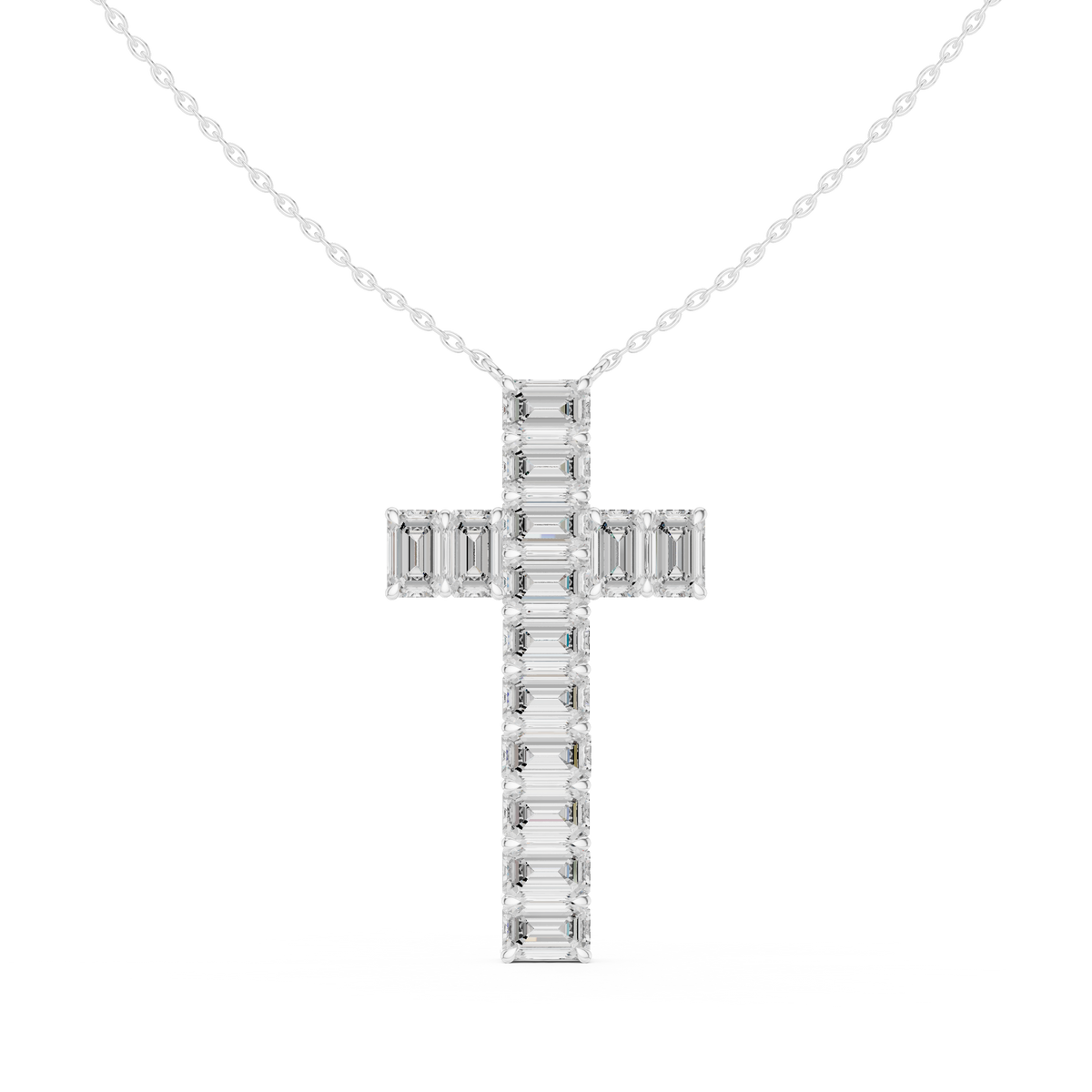 Pendant 9#10019P_31@7 - White Gold - Image