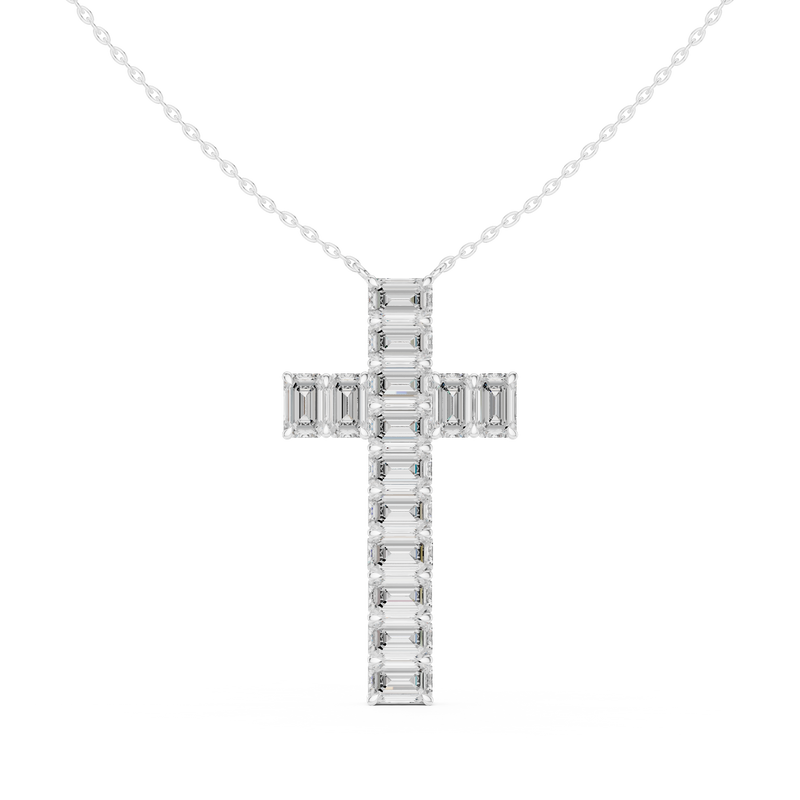 Pendant 9#10019P_31@7 - White Gold - Image