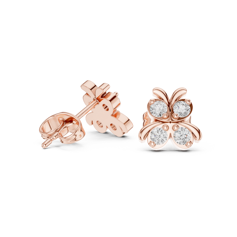 Earring 9#10020E@7 - Rose Gold - Image