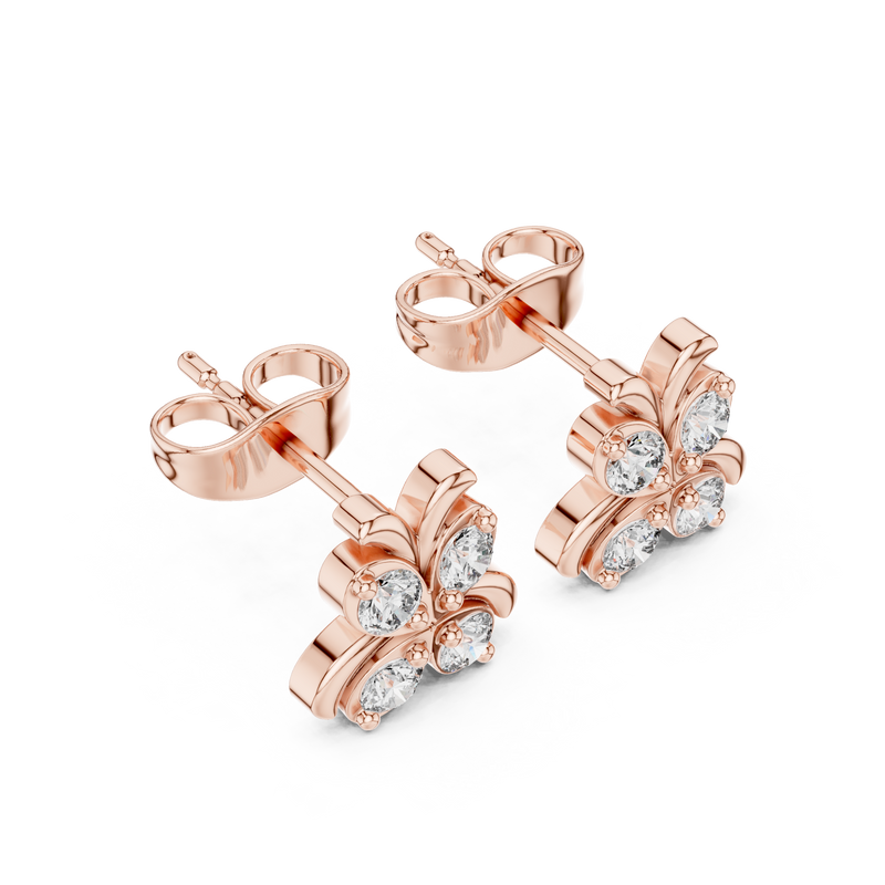 Earring 9#10020E@7 - Rose Gold - Image