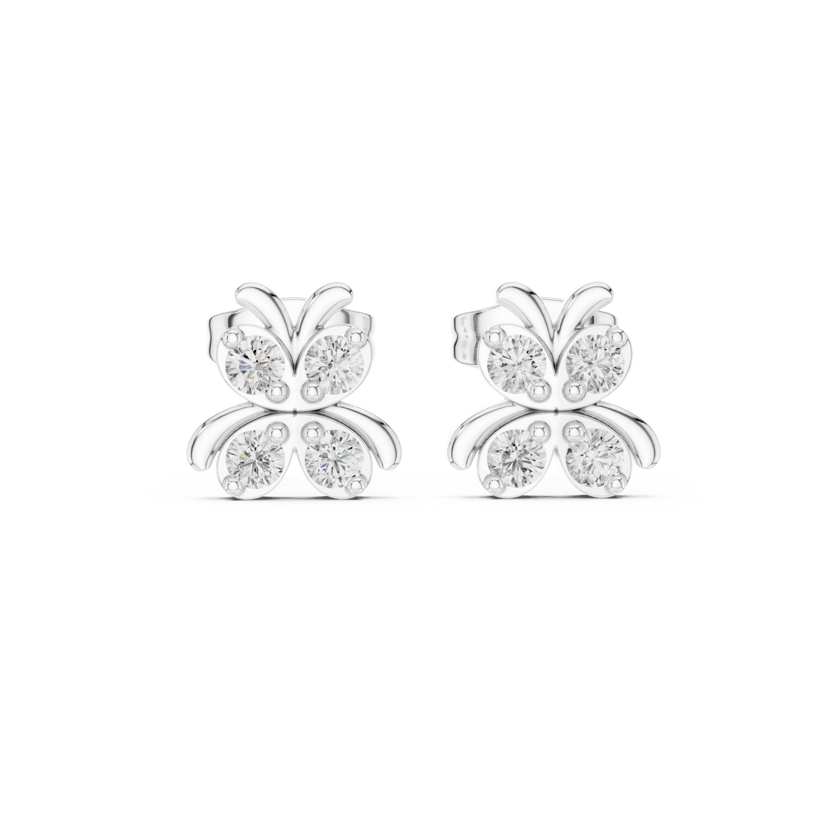 Earring 9#10020E@7 - White Gold - Image