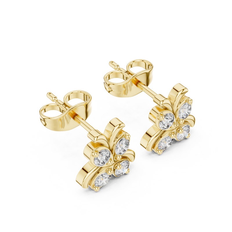 Earring 9#10020E@7 - Yellow Gold - Image