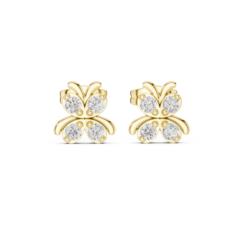 Earring 9#10020E@7 - Yellow Gold - Image