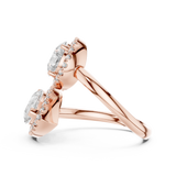 Ladies Ring 9#10020L_10 - Rose Gold - Image