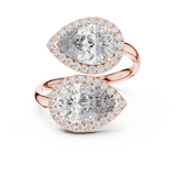 Ladies Ring 9#10020L_10 - Rose Gold - Image