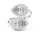 Ladies Ring 9#10020L_10 - White Gold - Image
