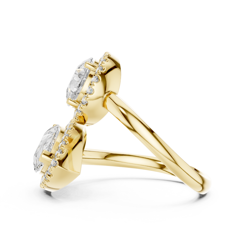 Ladies Ring 9#10020L_10 - Yellow Gold - Image