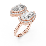 Ladies Ring 9#10020L_10 - Rose Gold - Image