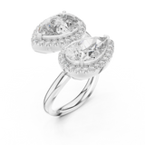 Ladies Ring 9#10020L_10 - White Gold - Image