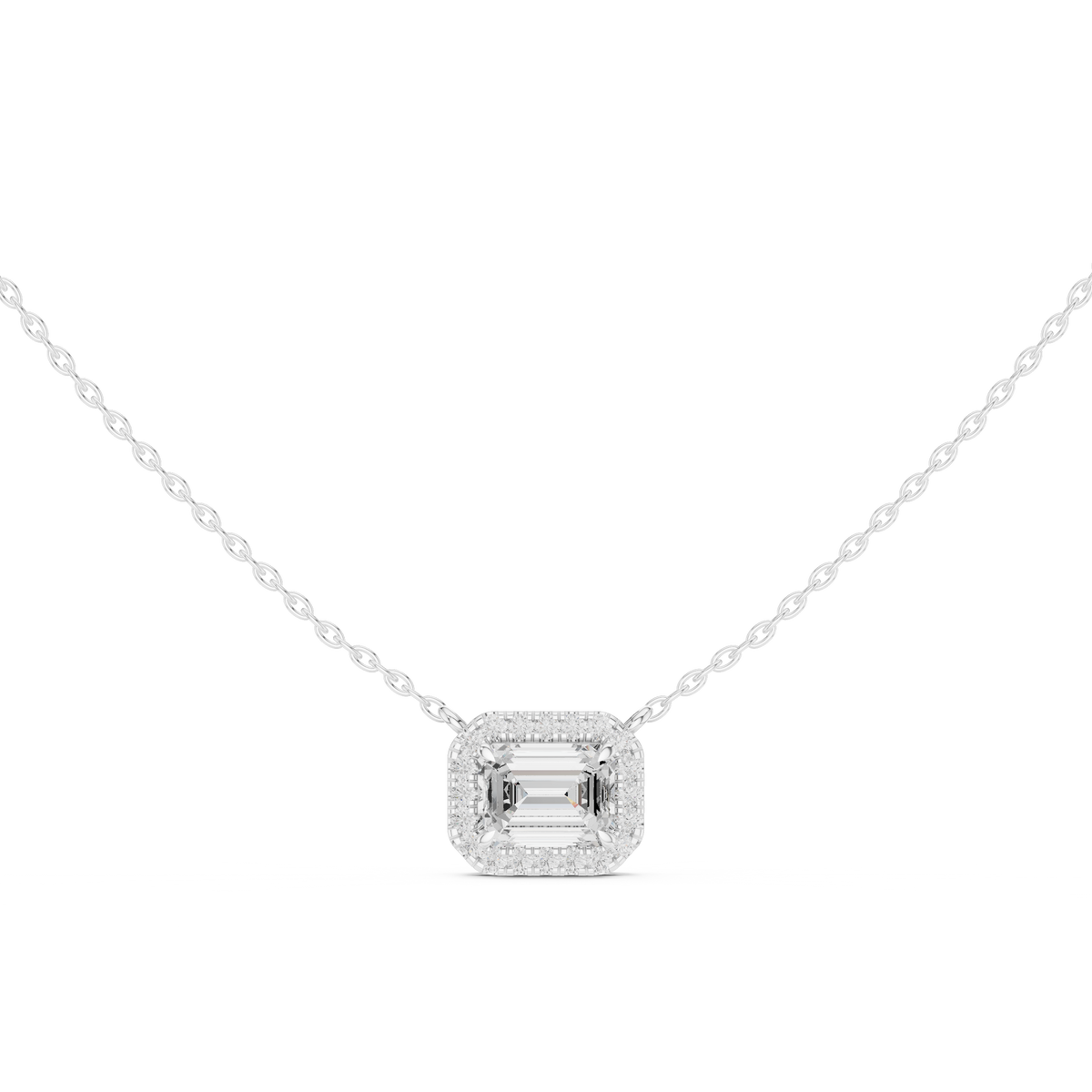 Pendant 9#10020P_17@7 - White Gold - Image