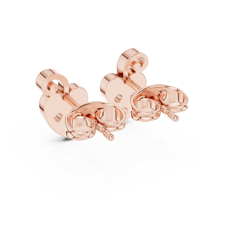 Earring 9#10021E - Rose Gold - Image