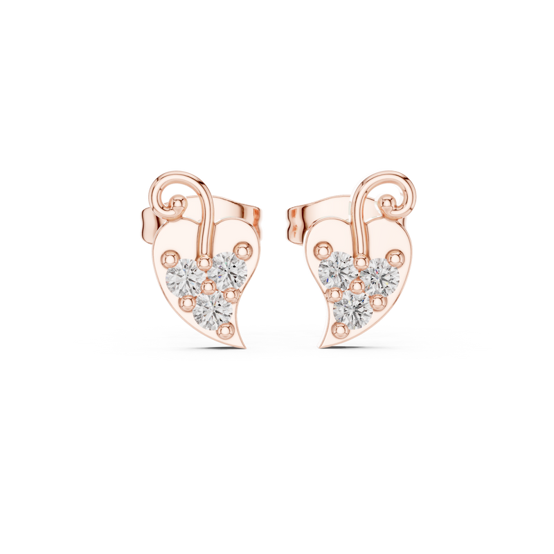 Earring 9#10021E - Rose Gold - Image