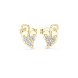 Earring 9#10021E - Yellow Gold - Image