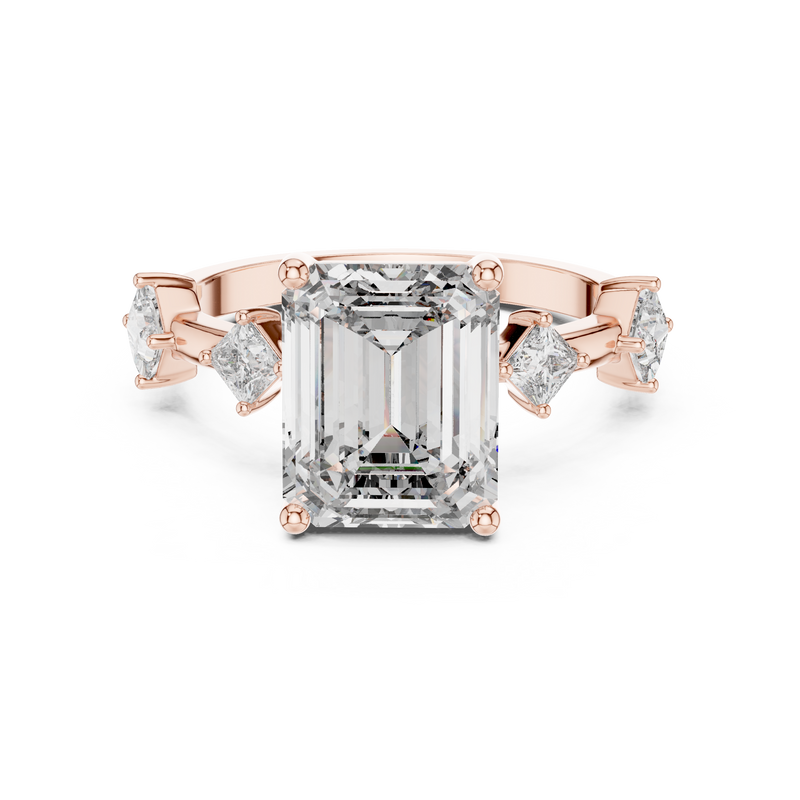 Ladies Ring 9#10021L_28@7 - Rose Gold - Image