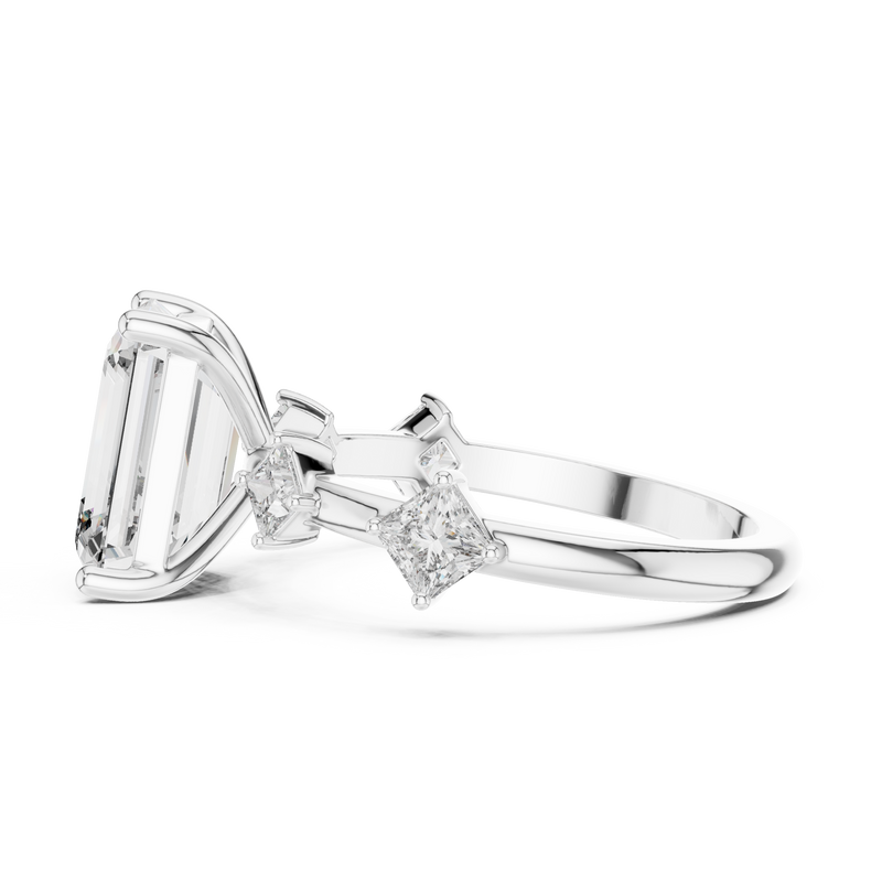 Ladies Ring 9#10021L_28@7 - White Gold - Image