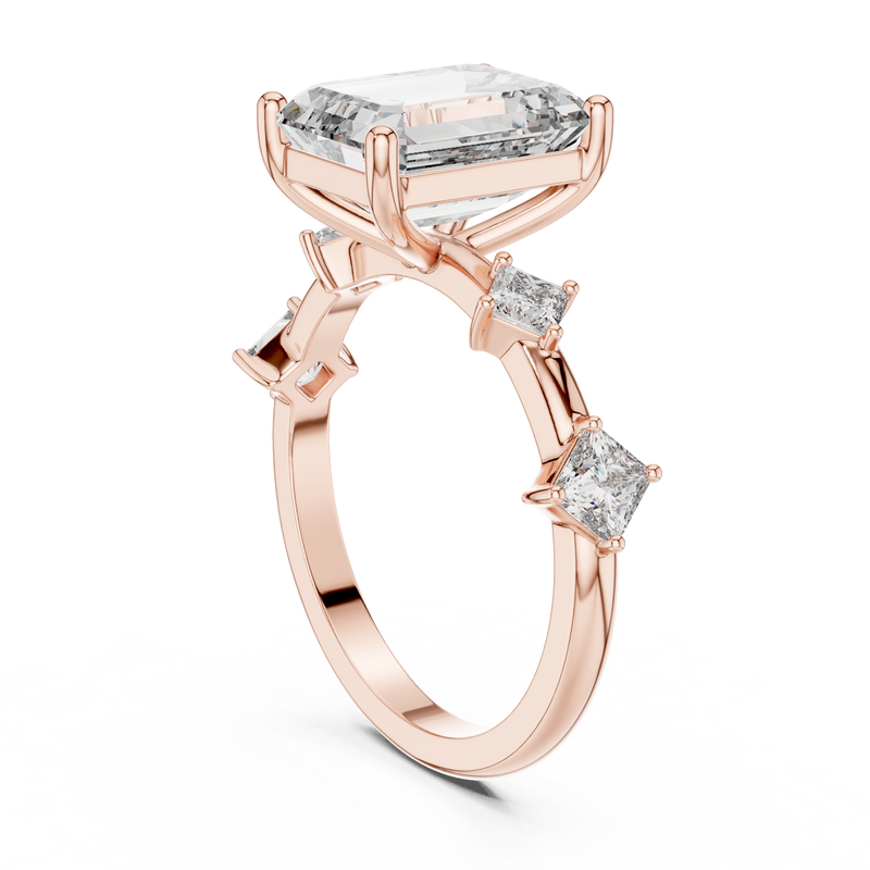 Ladies Ring 9#10021L_28@7 - Rose Gold - Image