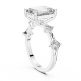 Ladies Ring 9#10021L_28@7 - White Gold - Image