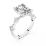 Ladies Ring 9#10021L_28@7 - White Gold - Image