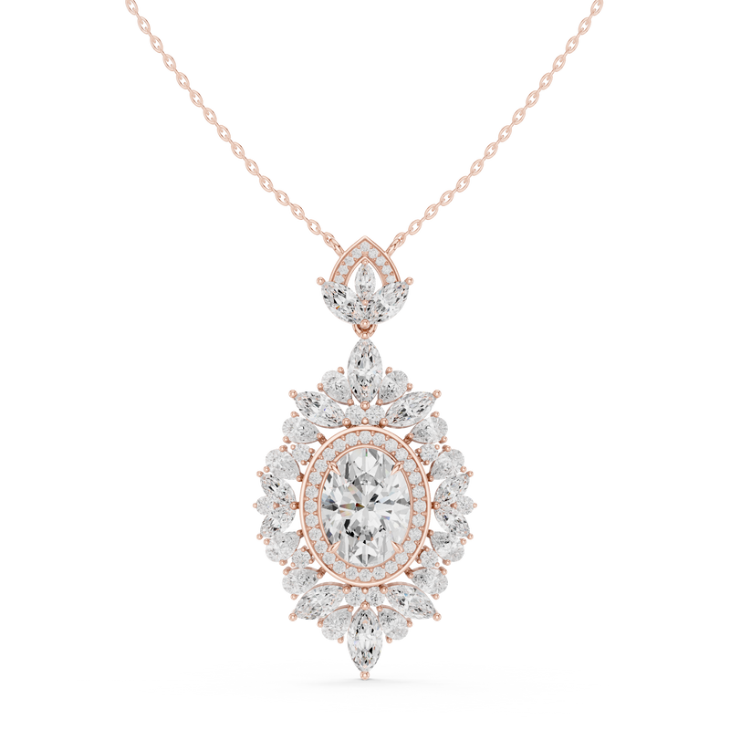 Pendant 9#10021P_35@7 - Rose Gold - Image