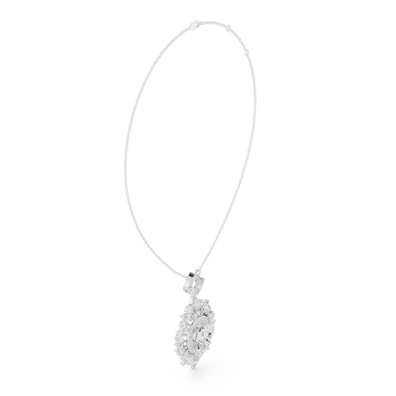 Pendant 9#10021P_35@7 - White Gold - Image