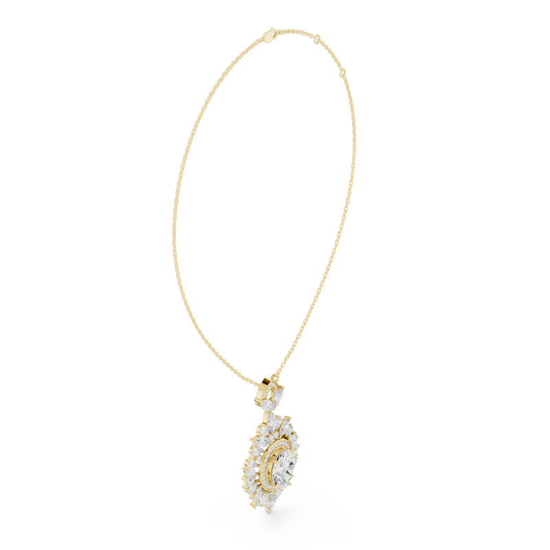 Pendant 9#10021P_35@7 - Yellow Gold - Image