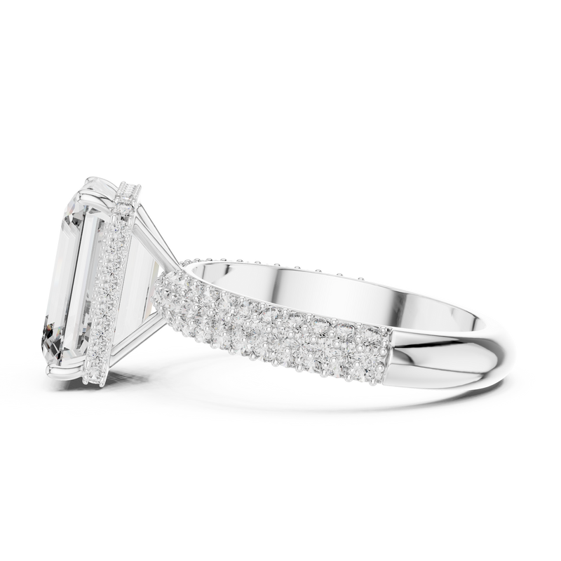 Ladies Ring 9#10022L_30 - White Gold - Image