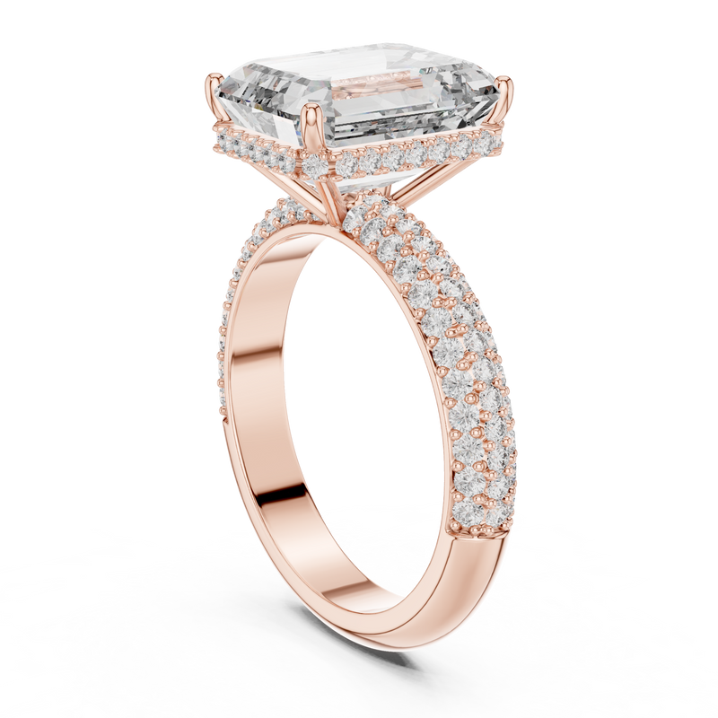 Ladies Ring 9#10022L_30 - Rose Gold - Image