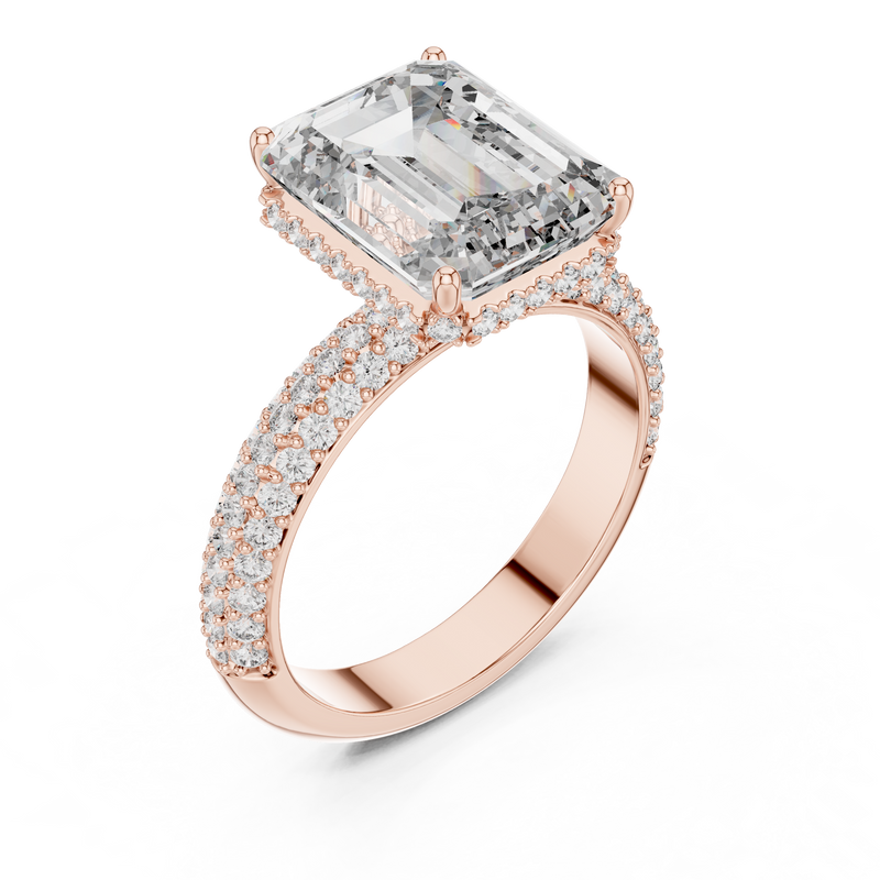 Ladies Ring 9#10022L_30 - Rose Gold - Image