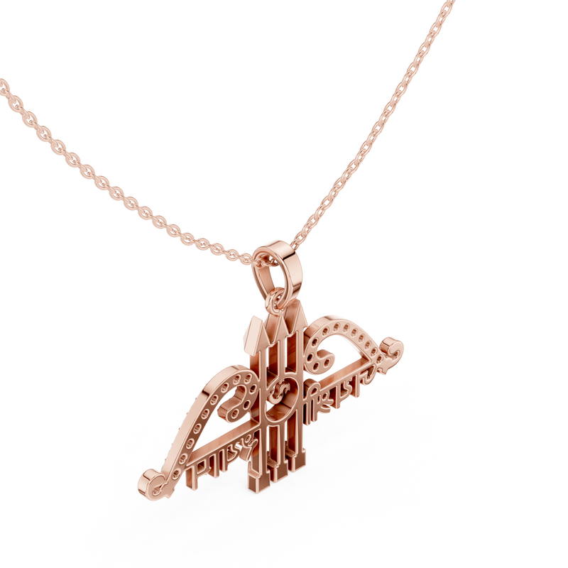 Pendant 9#10022P@7 - Rose Gold - Image