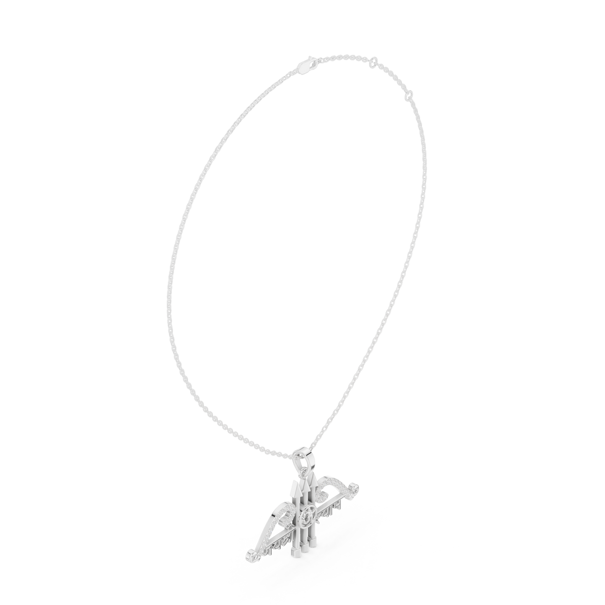 Pendant 9#10022P@7 - White Gold - Image