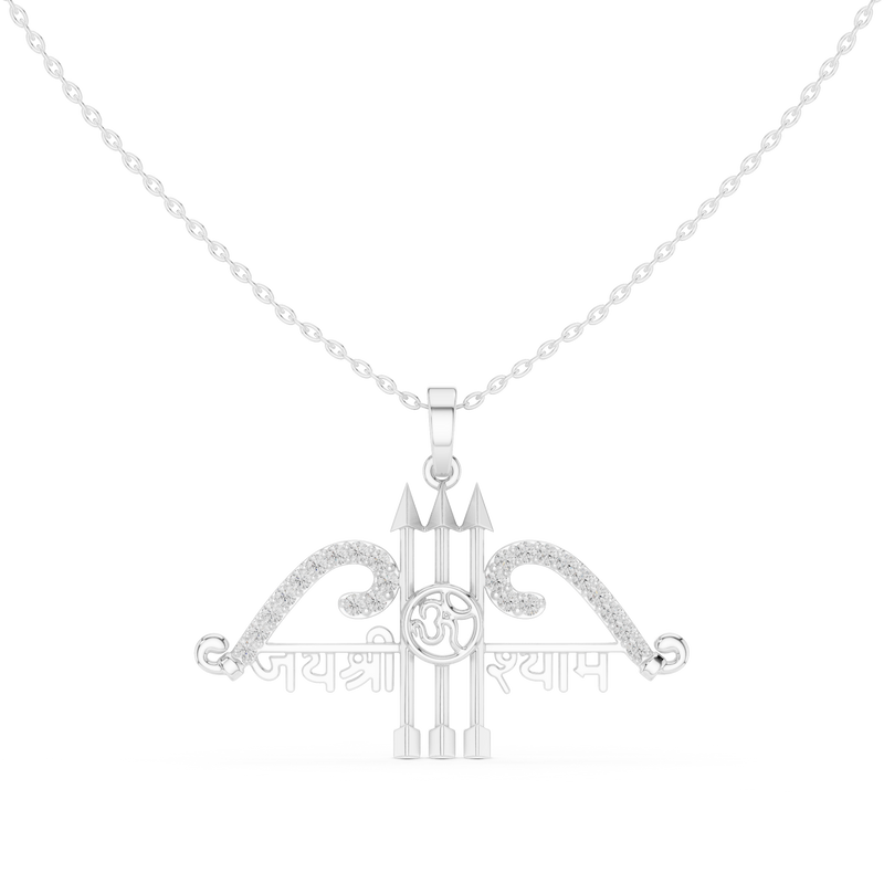 Pendant 9#10022P@7 - White Gold - Image