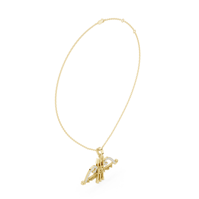 Pendant 9#10022P@7 - Yellow Gold - Image