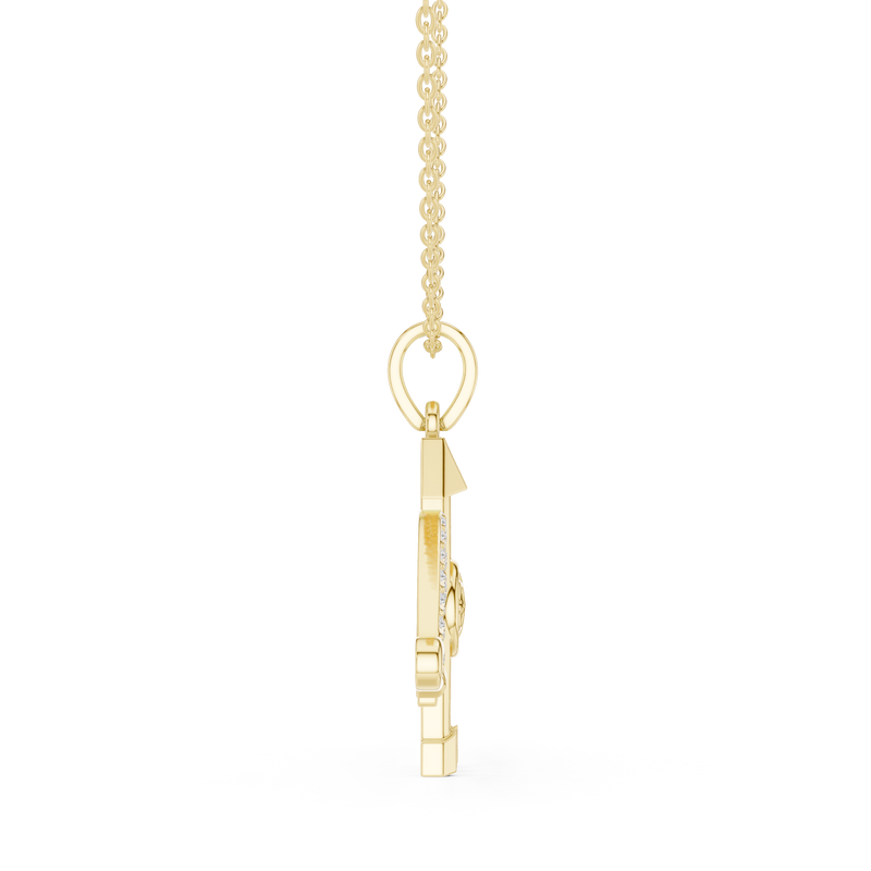 Pendant 9#10022P@7 - Yellow Gold - Image