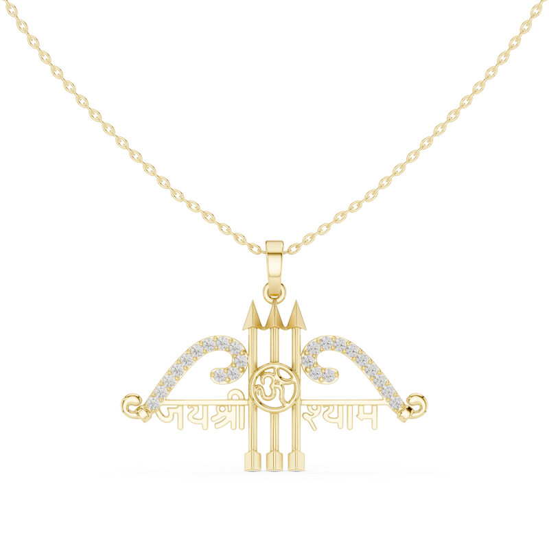 Pendant 9#10022P@7 - Yellow Gold - Image