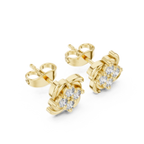Earring 9#10023E - Yellow Gold - Image