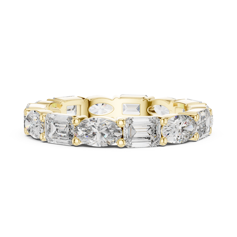 Ladies Ring 9#10023L_06 - Yellow Gold - Image