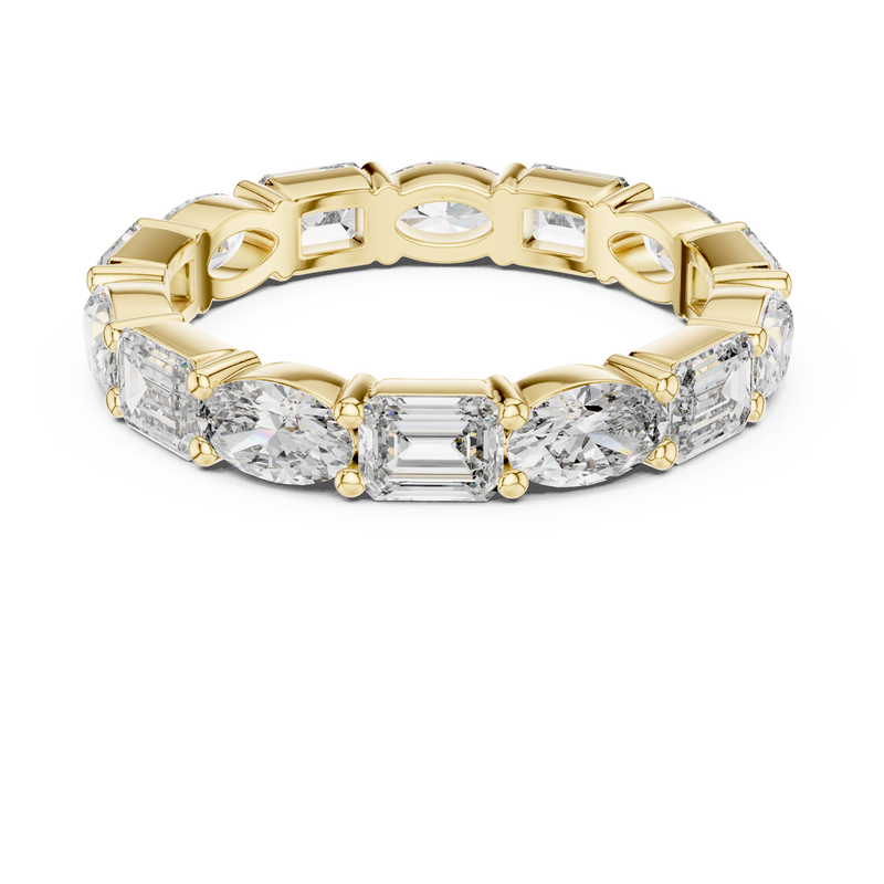 Ladies Ring 9#10023L_06 - Yellow Gold - Image