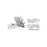 Earring 9#10024E - White Gold - Image