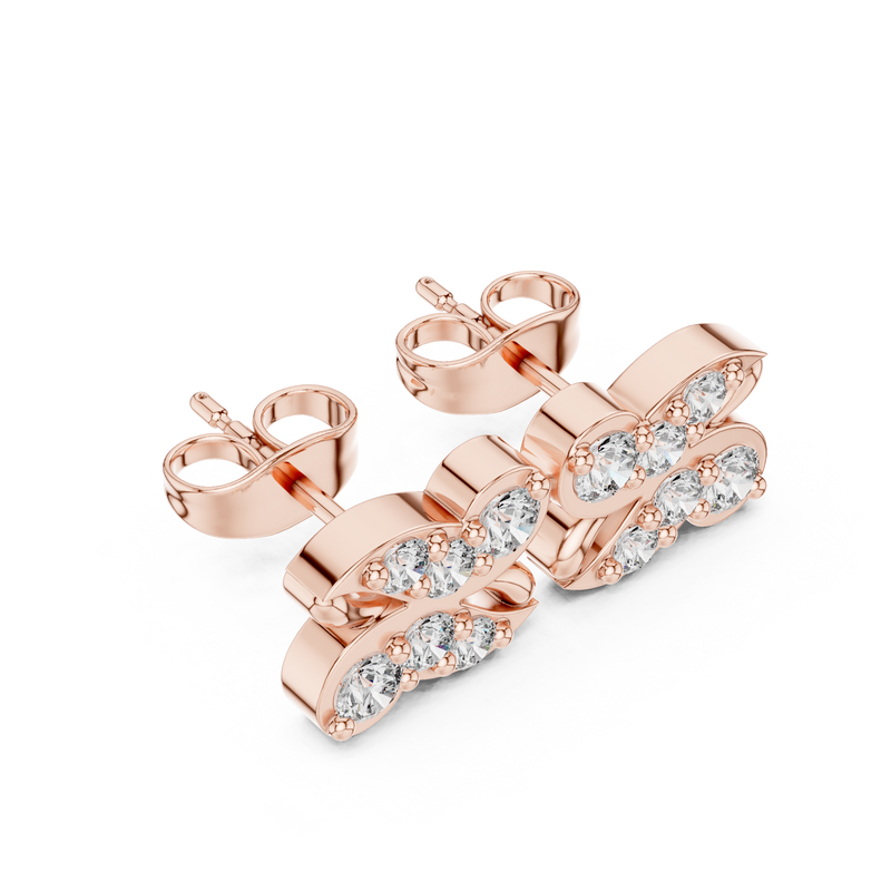 Earring 9#10024E - Rose Gold - Image