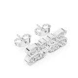 Earring 9#10024E - White Gold - Image