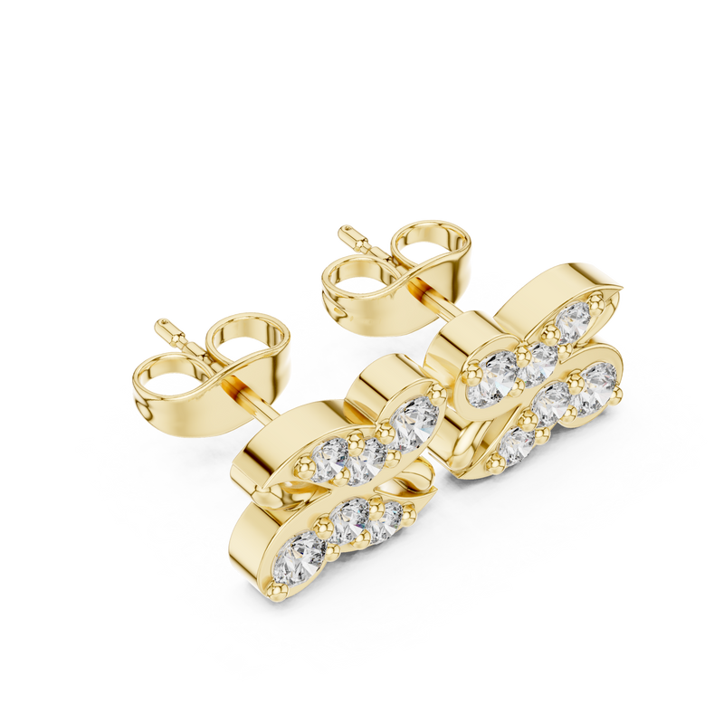 Earring 9#10024E - Yellow Gold - Image
