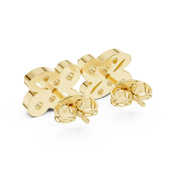 Earring 9#10024E - Yellow Gold - Image