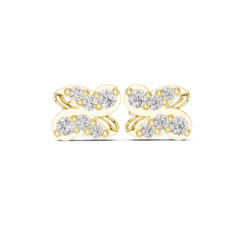 Earring 9#10024E - Yellow Gold - Image