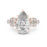 Ladies Ring 9#10024L_37 - Rose Gold - Image