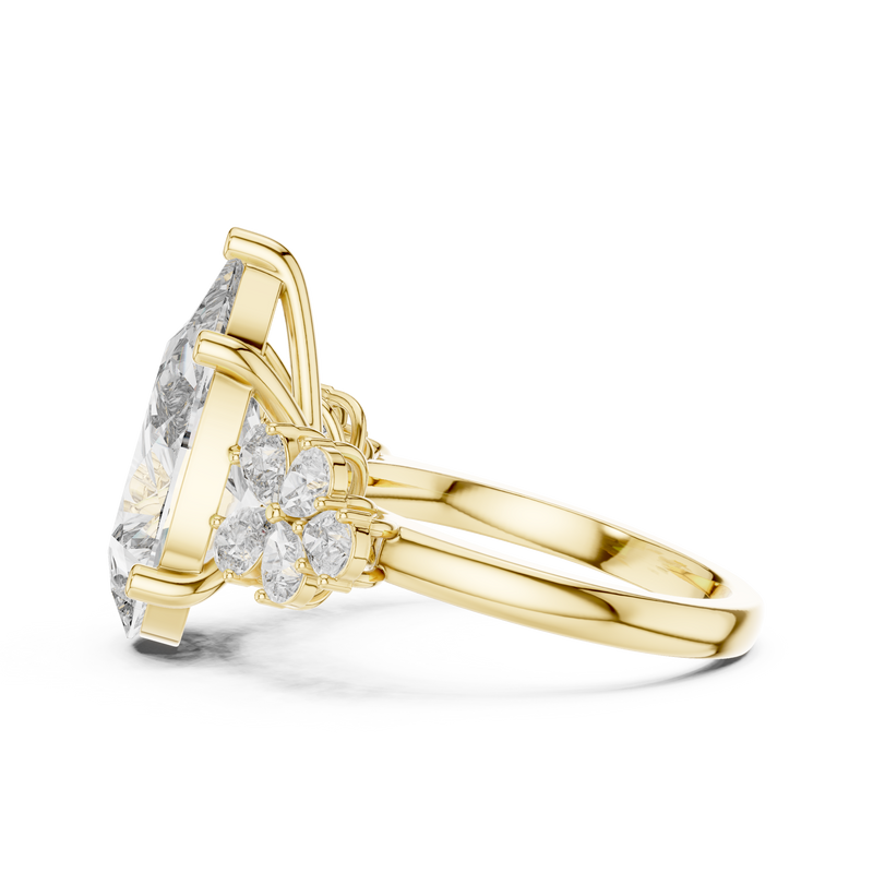 Ladies Ring 9#10024L_37 - Yellow Gold - Image