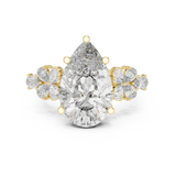 Ladies Ring 9#10024L_37 - Yellow Gold - Image