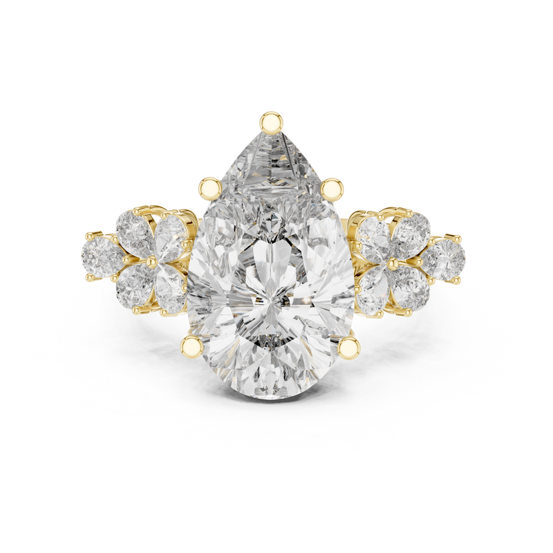 Ladies Ring 9#10024L_37 - Yellow Gold - Image