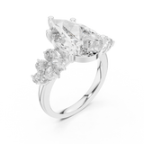 Ladies Ring 9#10024L_37 - White Gold - Image