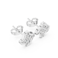 Earring 9#10025E@7 - White Gold - Image